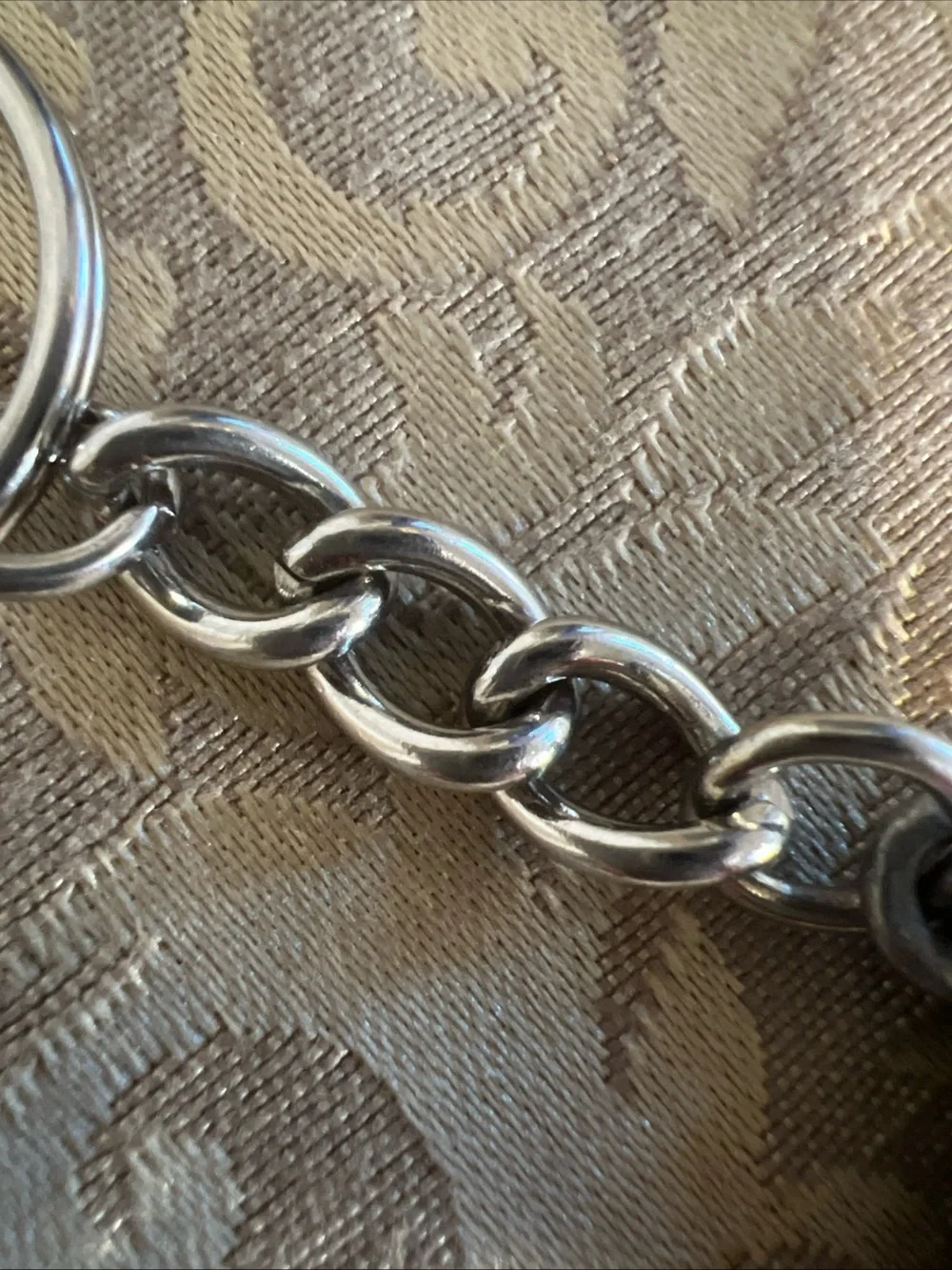 Pewter Keychain: Wolfgang Amadeus Mozart Music Notes